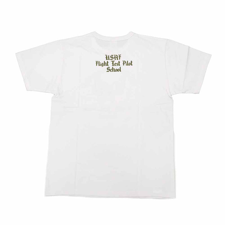 BUZZ RICKSON'S - S/S T-SHIRT - USAF TEST PILOT SCHOOL - BR79621