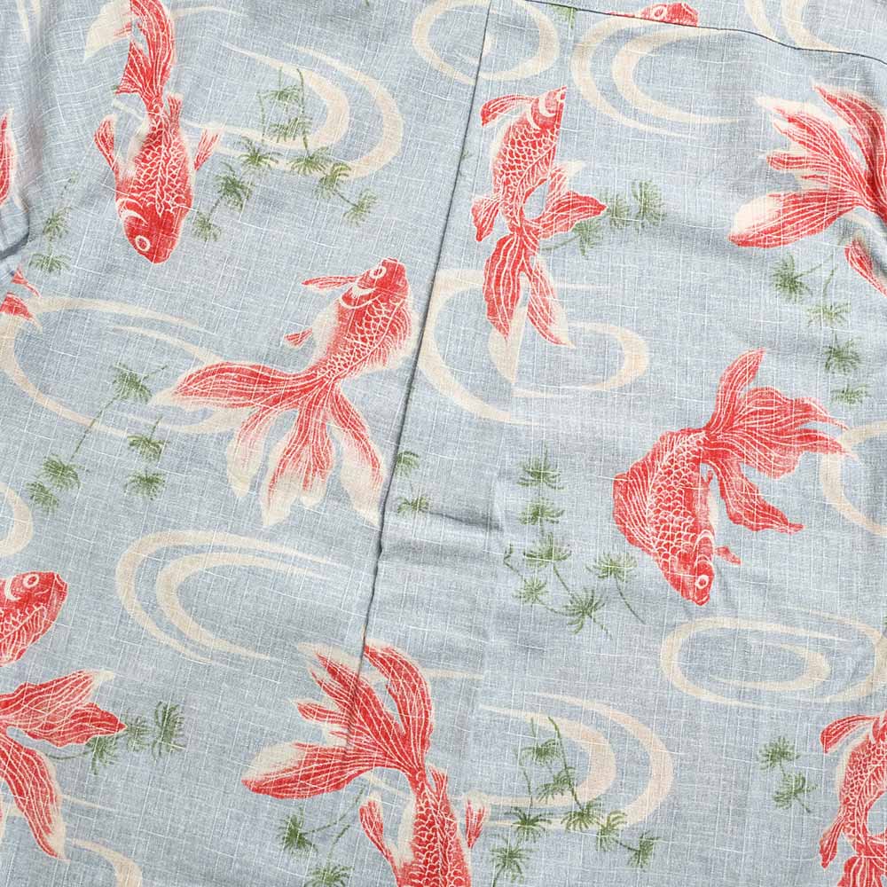 Koromozakura - Southern Cross - Short-Sleeve Regular Shirt - Goldfish - SA1762