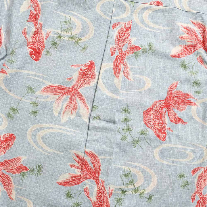 Koromozakura - Southern Cross - Short-Sleeve Regular Shirt - Goldfish - SA1762