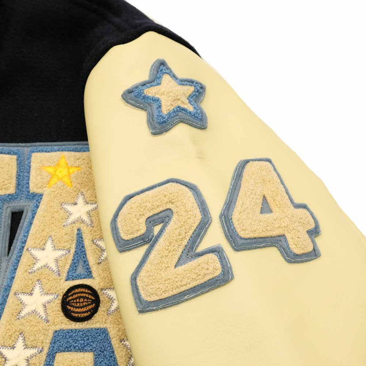 WAREHOUSE - 1970’S VARSITY AWARD JACKET - FULL LETTERED WAPPED - WH-2229