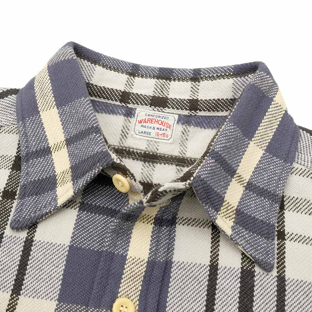 WAREHOUSE - Lot.3104 FLANNEL SHIRTS - C柄 - WH-3104C24