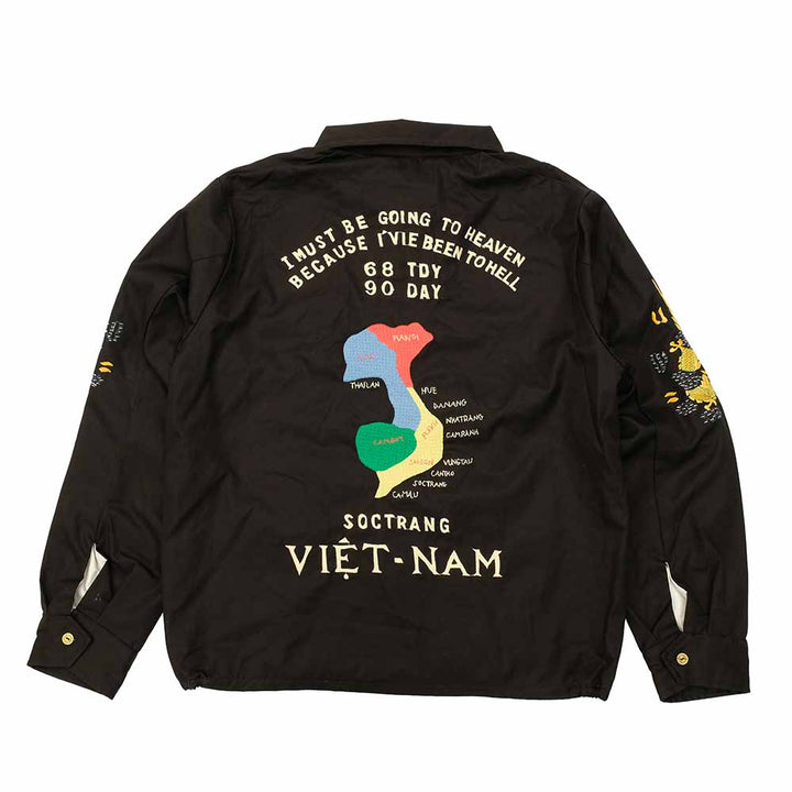 TAILOR TOYO - Cotton Vietnam Jacket - VIETNAM MAP - TT15546