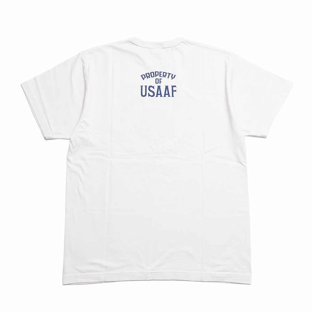 BUZZ RICKSON'S - S/S T-SHIRT - SANTA ANA A.A.BASE - BR79774