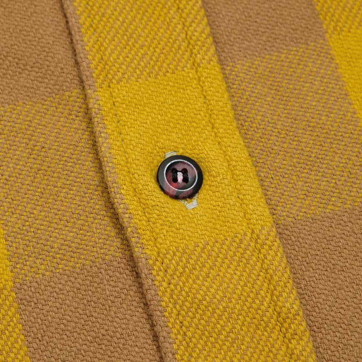 WAREHOUSE - Lot.3104 FLANNEL SHIRTS - A-Pattern - ONE WASH - 3104A-25