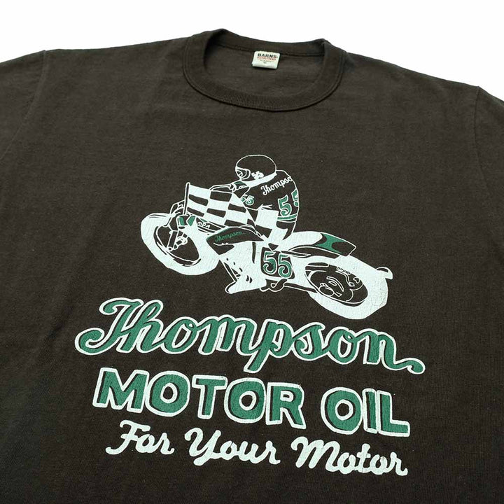 BARNS - STANDARD - TSURIAMI Crew Neck Print T-Shirt - Thompson MOTOR OIL - BR-25290