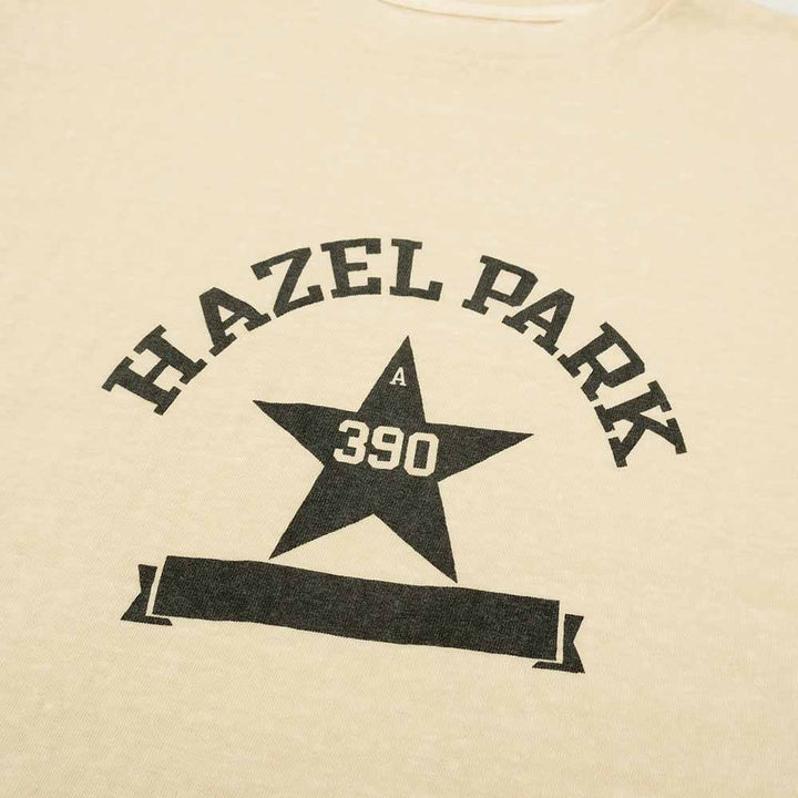 DUBBLE WORKS - Lot.33005 S/S T-SHIRT PIGMENT DYE - HAZEL PARK - 33005HAZ-25