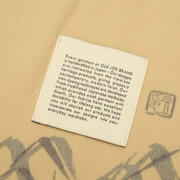 OLD JOE BRAND - ORIGINAL PRINTED OPEN COLLAR SHIRTS “Hebi” Short-sleeve - 251OJ-SH26