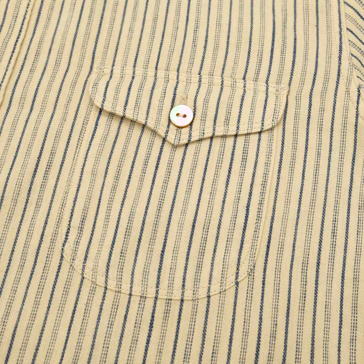 Orgueil - Shawl Collar Shirt - Stripe - OR-5007E