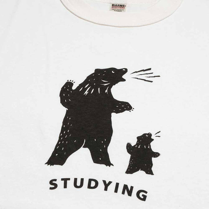 BARNS - Slaps - S/S Print T-shirt - STUDYING - BR-26305