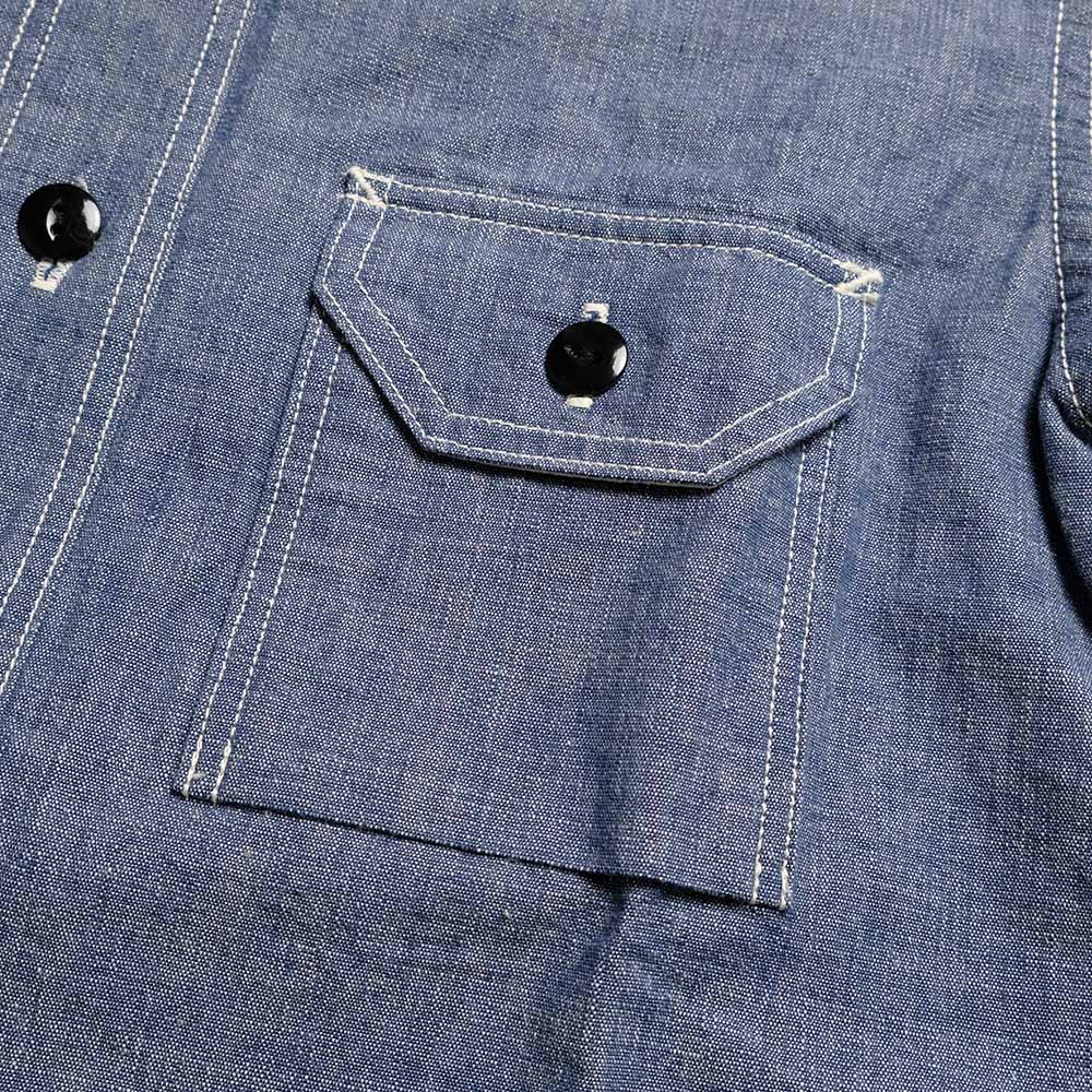 STUDIO D’ARTISAN & SA. - CHAMBRAY WORK SHIRT - 5333A