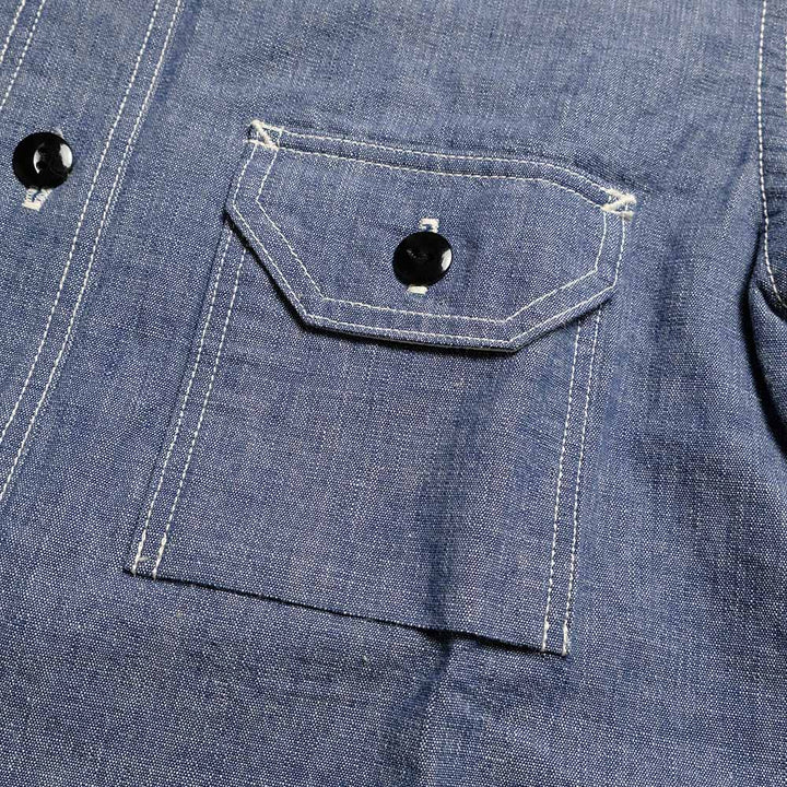 STUDIO D’ARTISAN & SA. - CHAMBRAY WORK SHIRT - 5333A