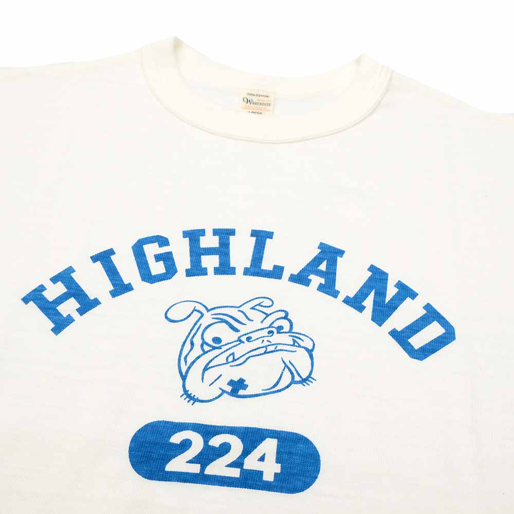 WAREHOUSE - Lot 4601 - S/S T-SHIRT - HIGHLAND - 4601HIG-25