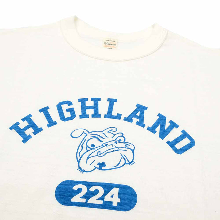 WAREHOUSE - Lot 4601 - S/S T-SHIRT - HIGHLAND - 4601HIG-25