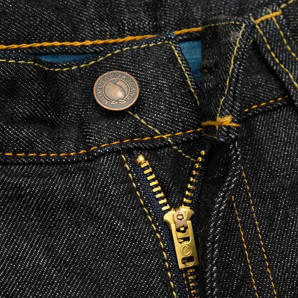 MOMOTARO JEANS - Doutan Label - Extra Dark Indigo Slim Tapered - Zip-fly - G014-MZ