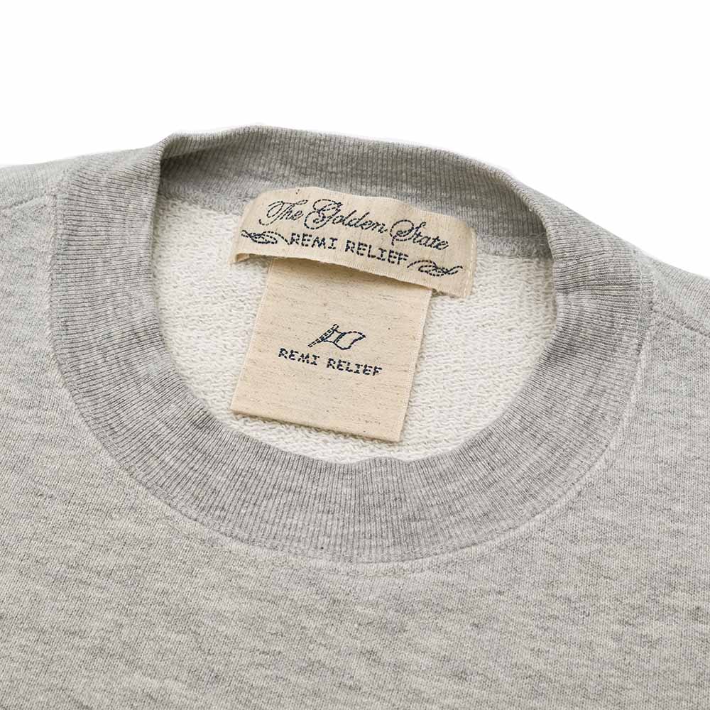 REMI RELIEF　レミレリーフ SP加工 3飛び裏毛クルー - U.S.NAVY - RN28369107
