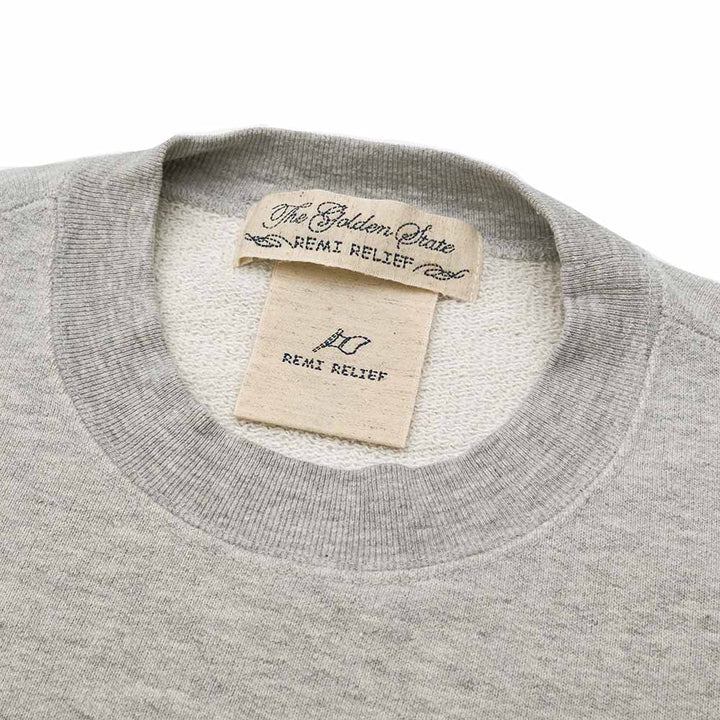 REMI RELIEF　レミレリーフ SP加工 3飛び裏毛クルー - U.S.NAVY - RN28369107