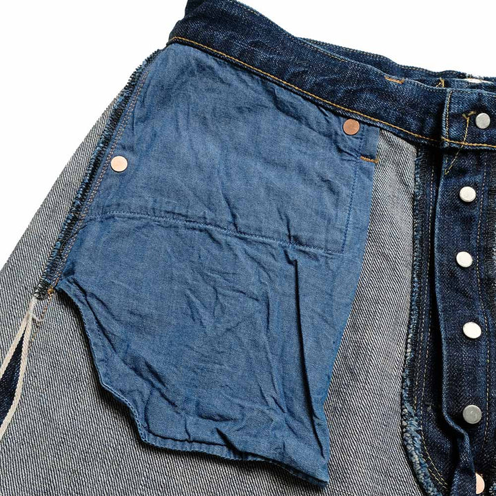 A VONTADE - HINOYA EXCLUSIVE - Coal Mine Jeans - Dark Used - VTD-0201SXXH