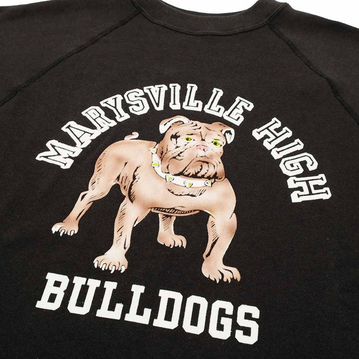 WAREHOUSE - Lot.409 - RAGLAN CREW SWEAT - MARYSVILLE HIGH - 409MAR-25