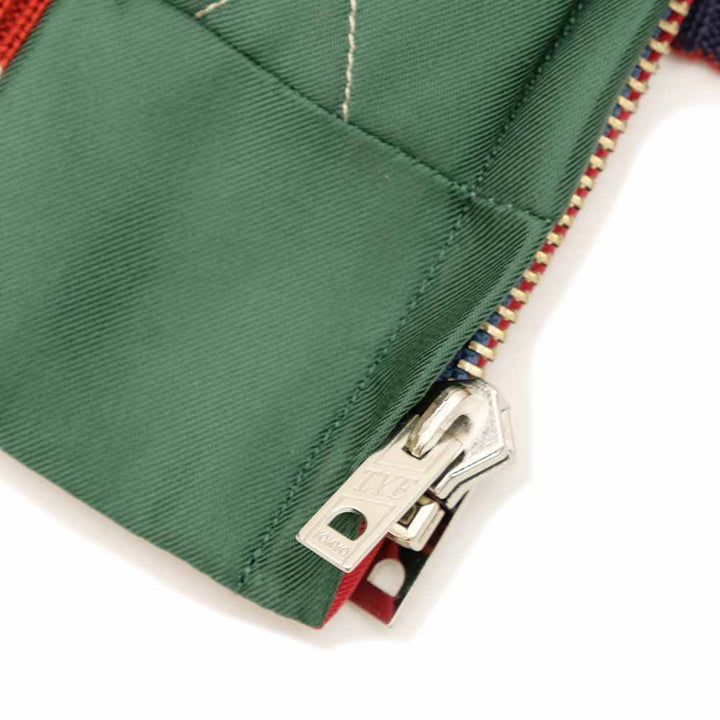 TAILOR TOYO - Acetate Quilted Souvenir Jacket - JAPAN MAP × GOLD DRAGON - TT15791-145