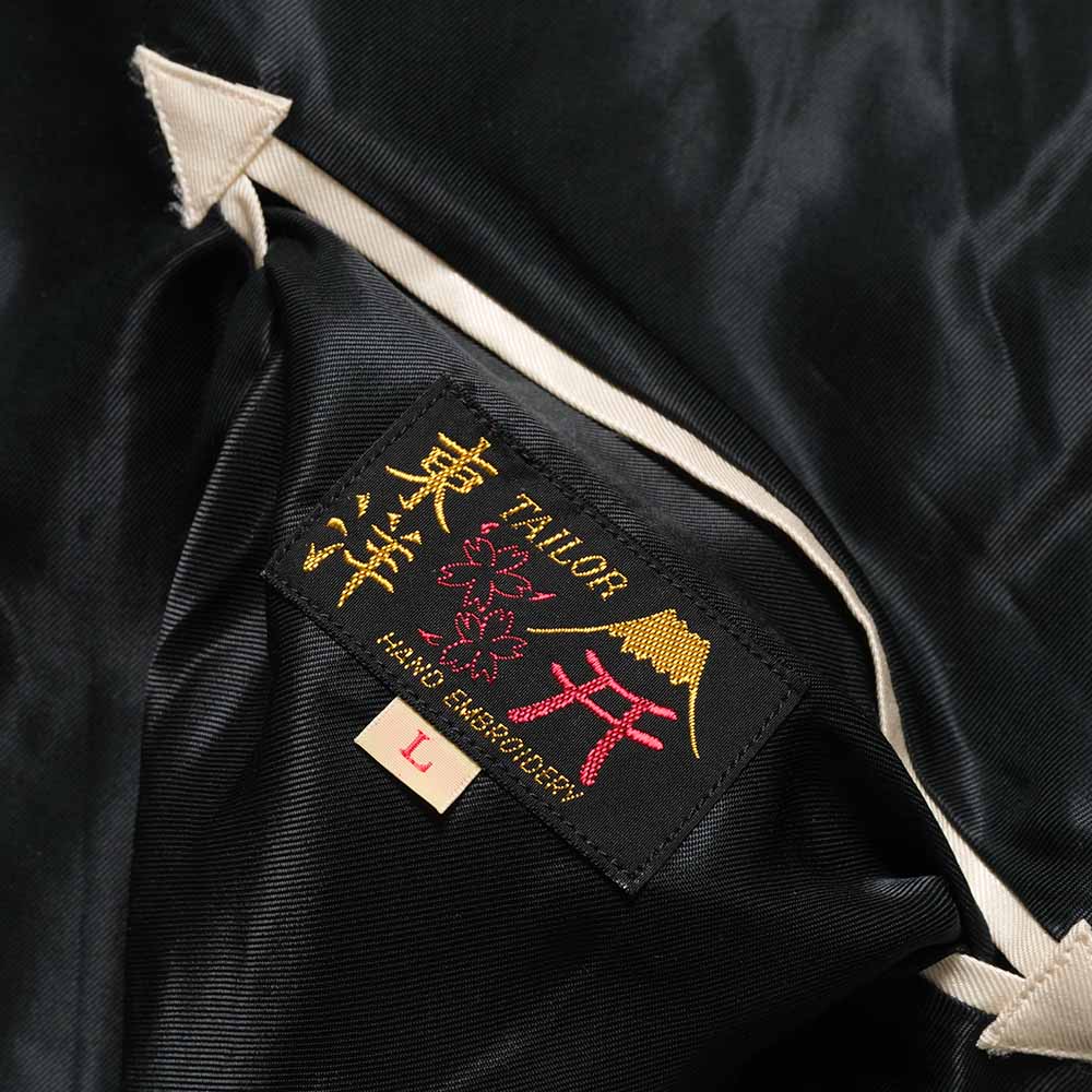TAILOR TOYO - Acetate Souvenir Jacket - EAGLE x ROARING TIGER - TT15972-119