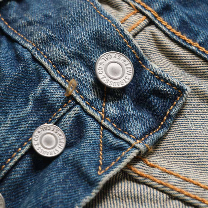 Levi's - 501® ORIGINAL JEANS - Medium Indigo - 501-3906