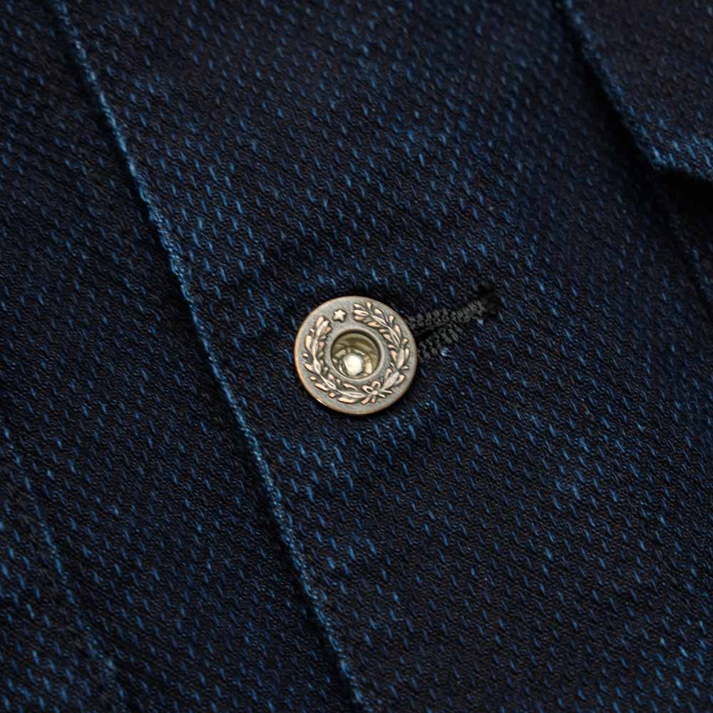 Soundman - Tracker Jacket - Nevada - Indigo Dyed SASHIKO - 943M-655X