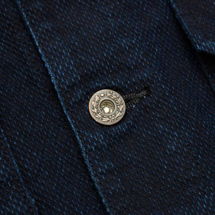 Soundman - Tracker Jacket - Nevada - Indigo Dyed SASHIKO - 943M-655X