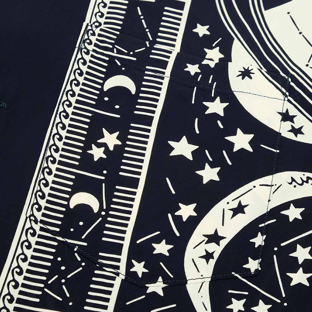 SUN SURF - HINOYA EXCLUSIVE - S/S RAYON HAWAIIAN SHIRT - COSMO GRAPHIC - SS39052HY