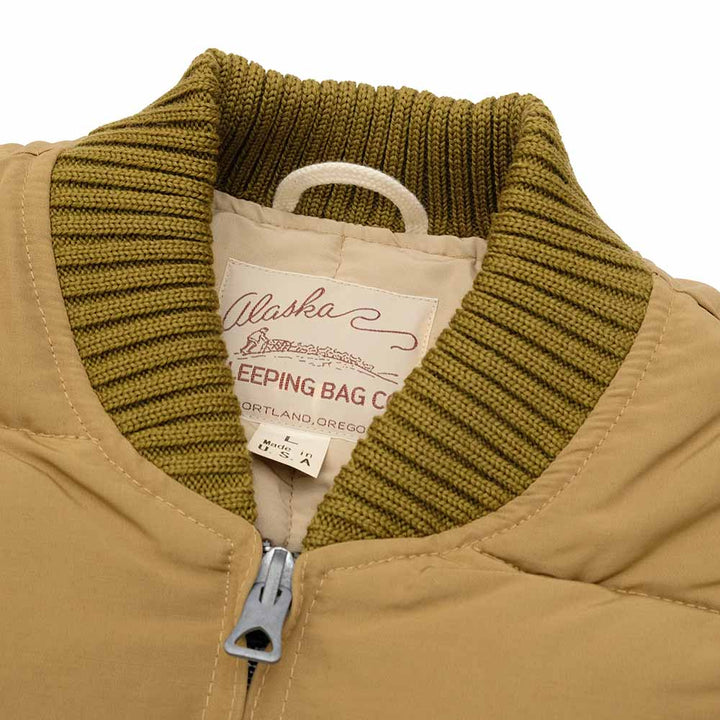 ALASKA SLEEPING BAG GOOSE DOWN MADE IN USA VIKING VEST AS15441