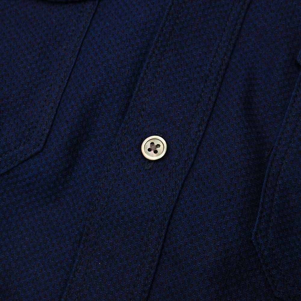 MOMOTARO JEANS - SASHIKO CPO SHIRT - MXLS1039