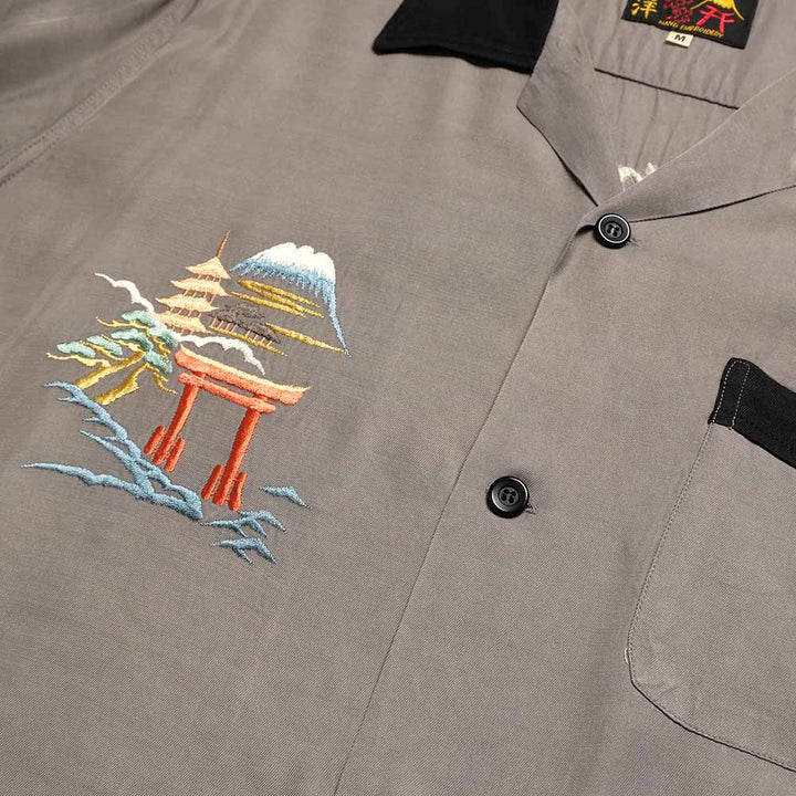 TAILOR TOYO - SUKA SHIRT - JAPAN MAP - TT39699