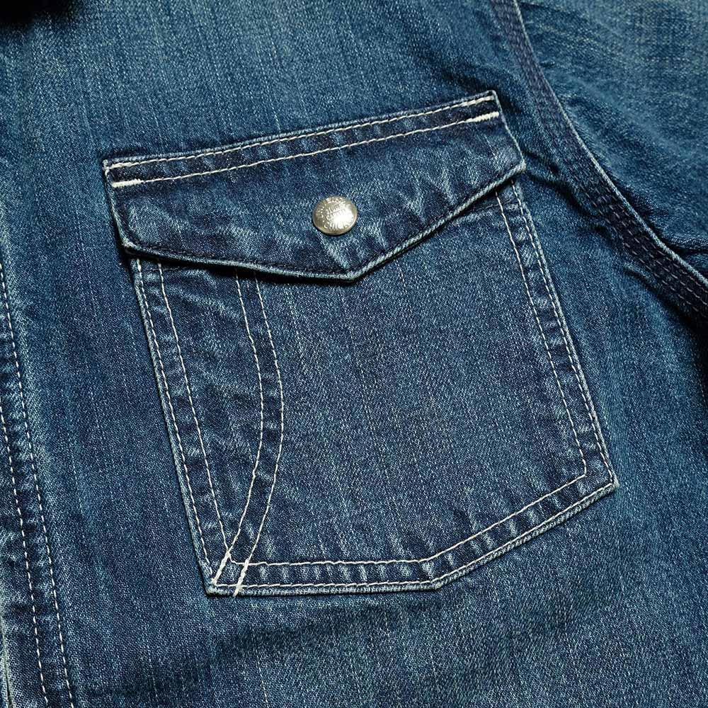 UNIVERSAL OVERALL - ZIP UP JAKCET - VINTAGE DARK WASH - HT2611430