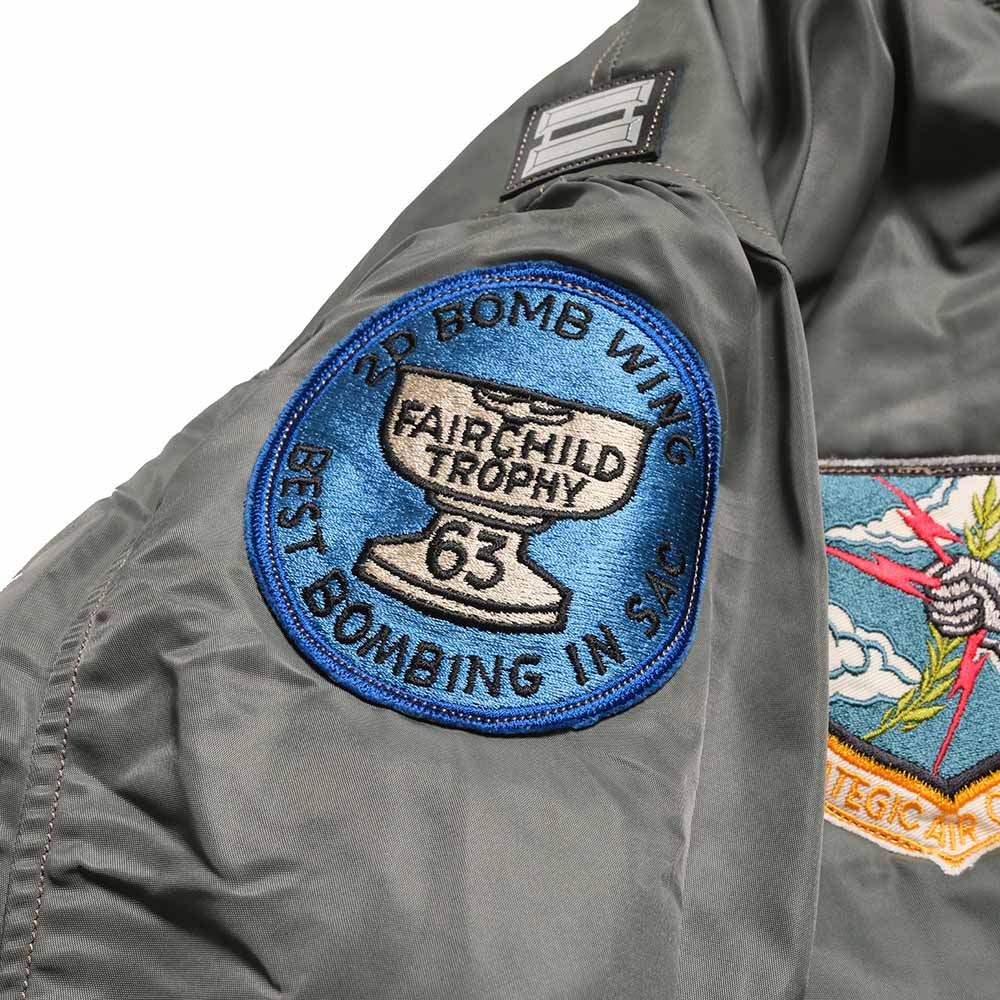 BUZZ RICKSON'S - Type MA-1 - ALBERT TURNER & CO., INC. - 96th BOMB.SQ. - BR15994