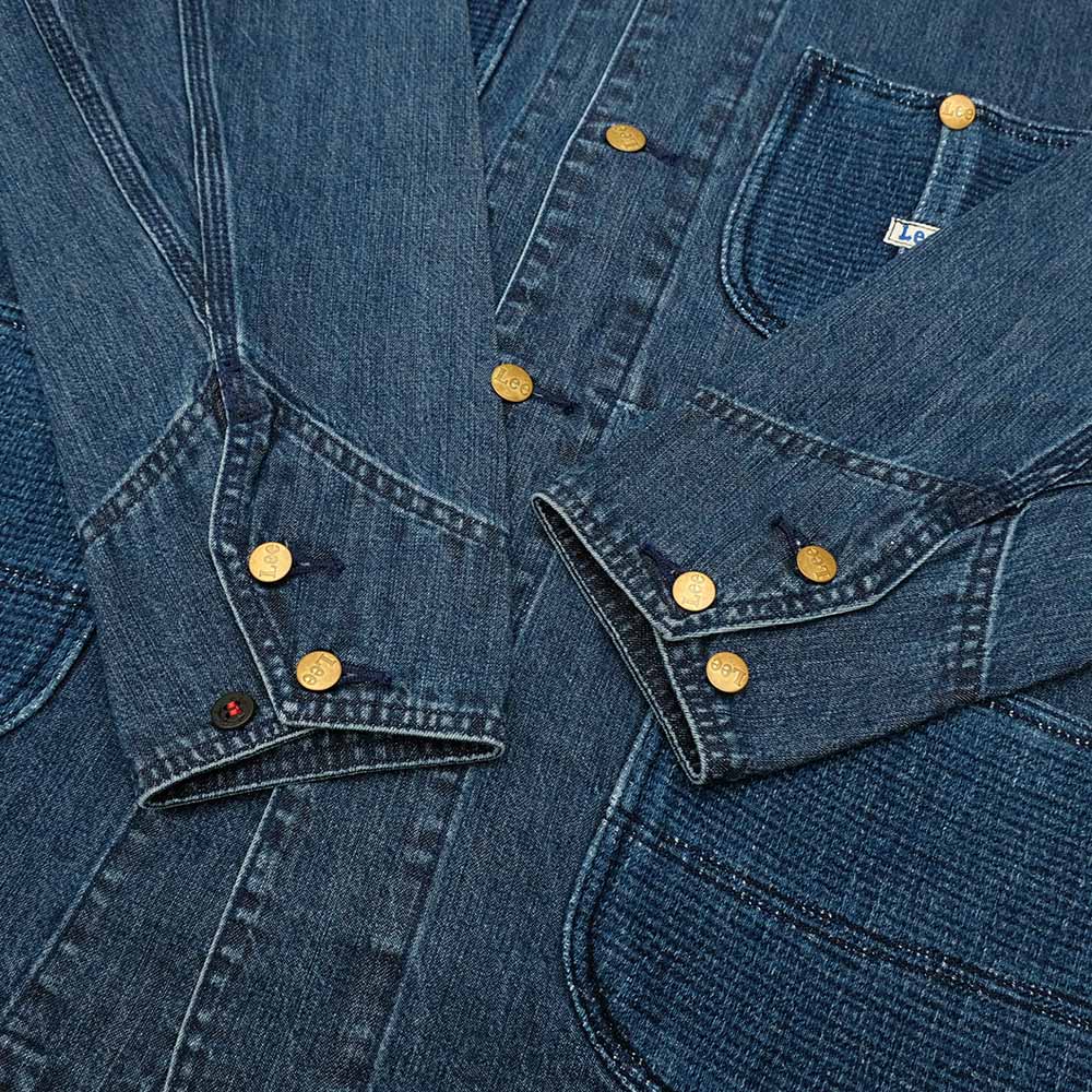BLUE BLUE - Lee(R) × BLUE BLUE - Flow jacquard Pocket 91-J Loco Jacket - 1019596