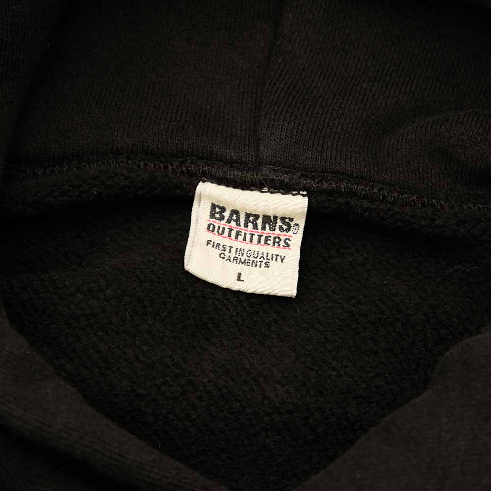 BARNS - AZUMA DROP NEEDLE RIBBED PRINT HOODIE - MIDWAY HARDWICK - BR-25439