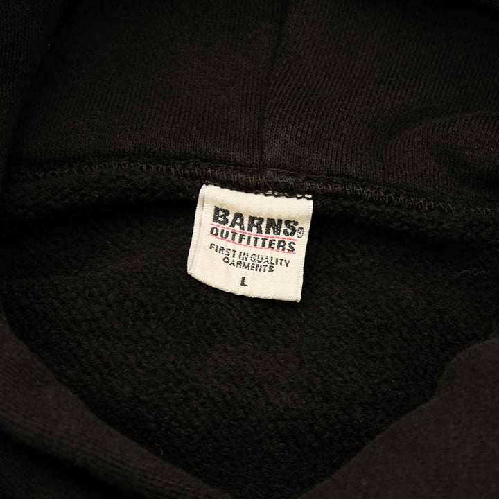 BARNS - AZUMA DROP NEEDLE RIBBED PRINT HOODIE - MIDWAY HARDWICK - BR-25439