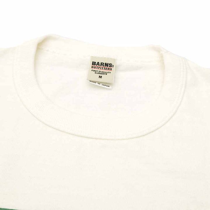 BARNS - STANDARD - TSURIAMI Crew Neck Print T-Shirt - BARNS Univ. - BR-25291