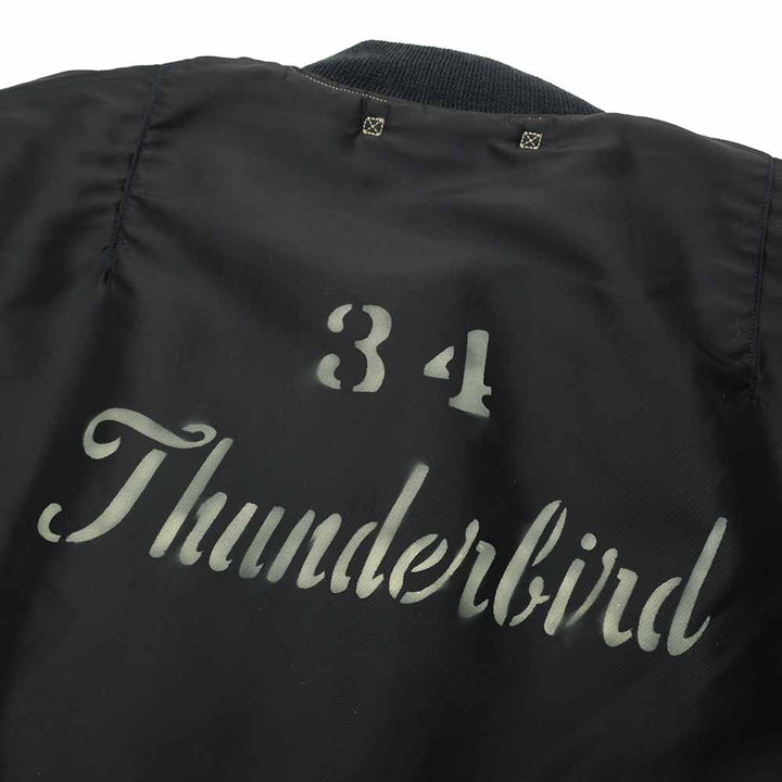 BUZZ RICKSON'S - Type B-15C(MOD.) A.F.BLUE - 34th BOMB.SQ.THUNDERBIRDS - BR15744