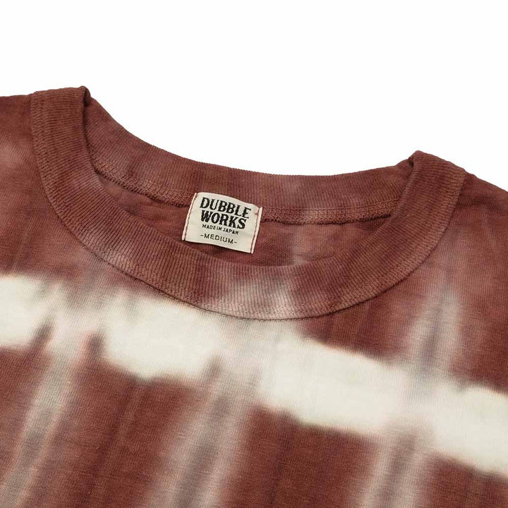 DUBBLE WORKS - Lot.35001 S/S T-SHIRT - TIE DYE BORDER - 35001TB-25