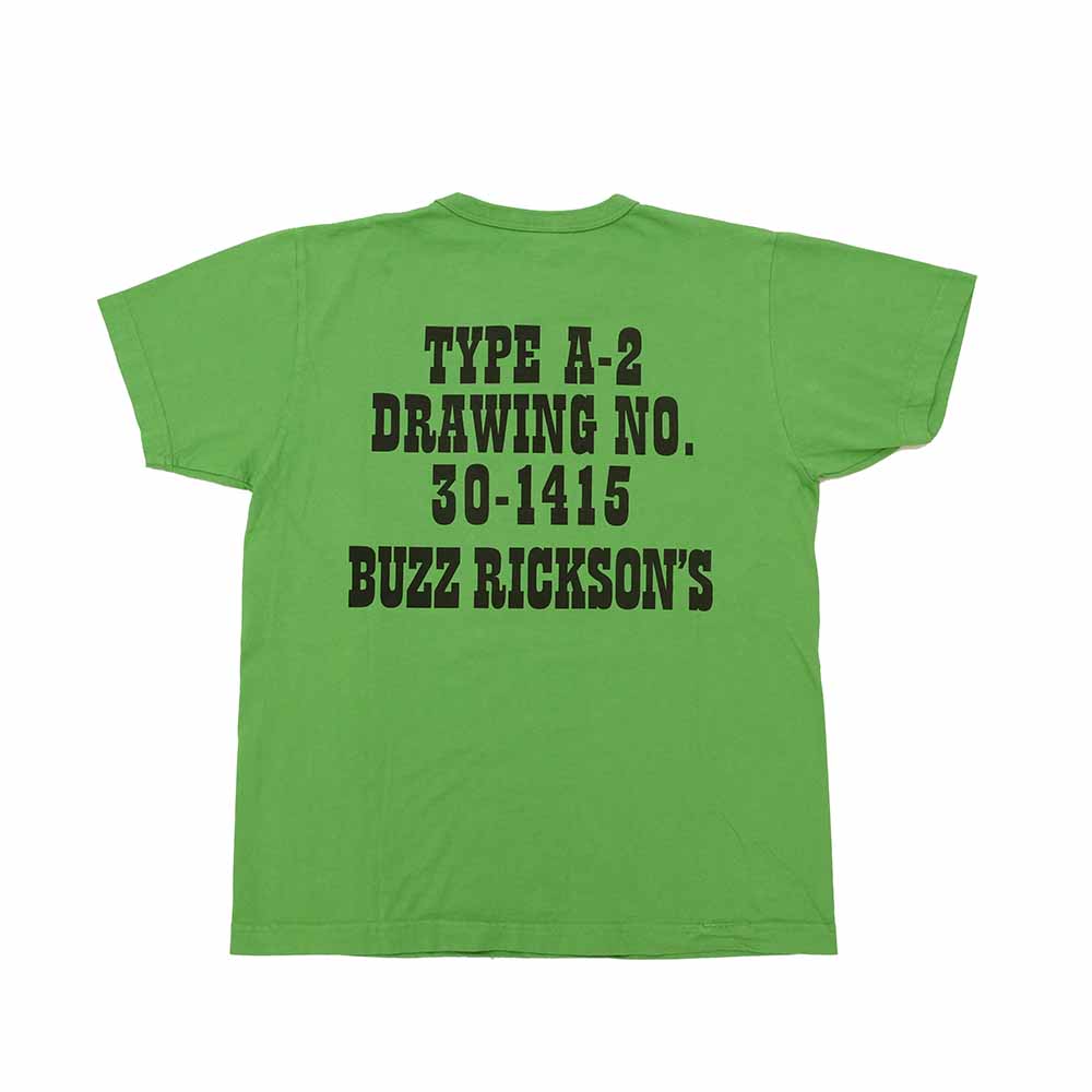 BUZZ RICKSON'S X PEANUTS S/S T-SHIRT TYPE A-2 BR79258