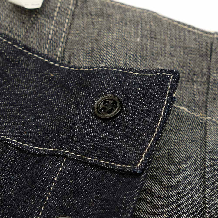 WAREHOUSE - 1930'S WPA DOUBLE KNEE DENIM TROUSERS - 1239-25