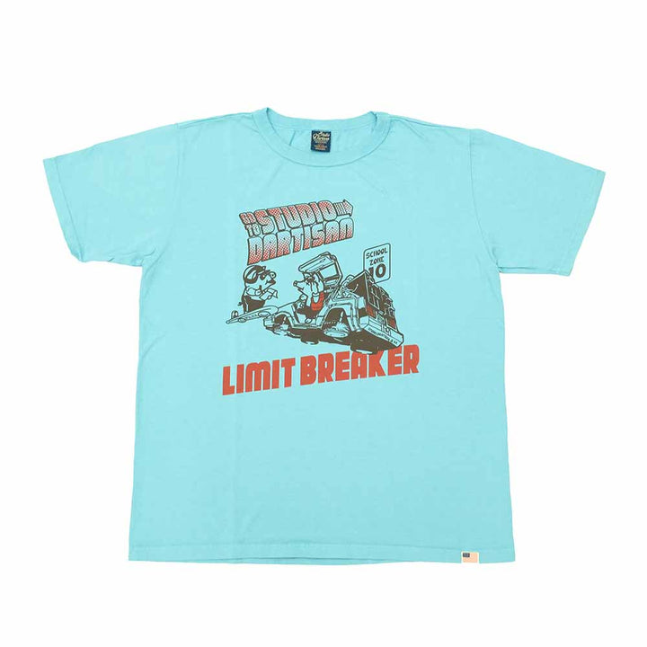 STUDIO D’ARTISAN - USA COTTON PRINT T-SHIRT - LIMIT BREAKER - 8180A