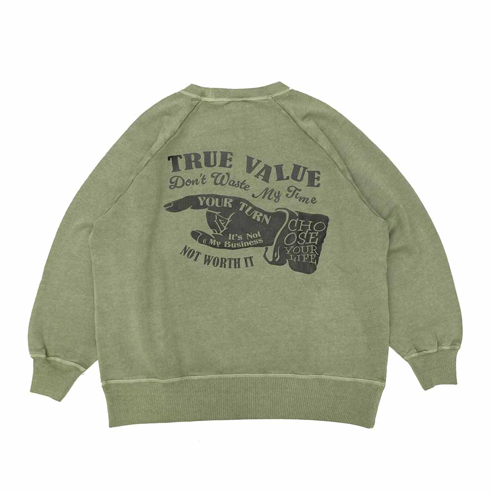 BARNS - G.O.A.T Slub Sweatshirt - TRUE VALUE - BR-25414