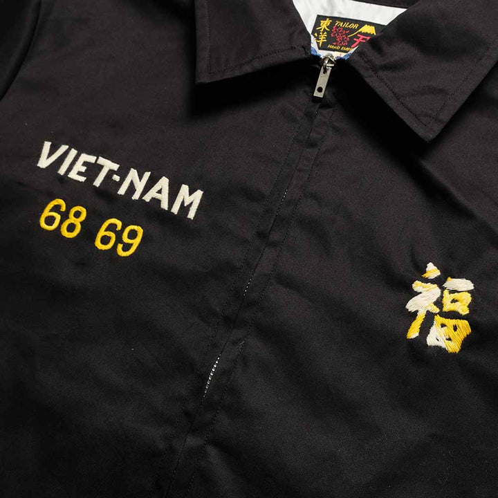 TAILOR TOYO - Late 1960s Style Cotton Vietnam Jacket - DRAGON - TT15879
