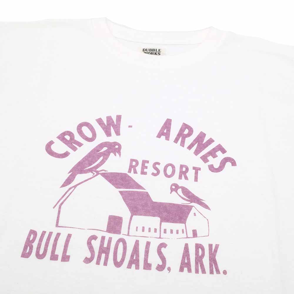 DUBBLE WORKS - Lot.33005 - S/S T-SHIRT - CROW-BARNES - 33005CRO-25