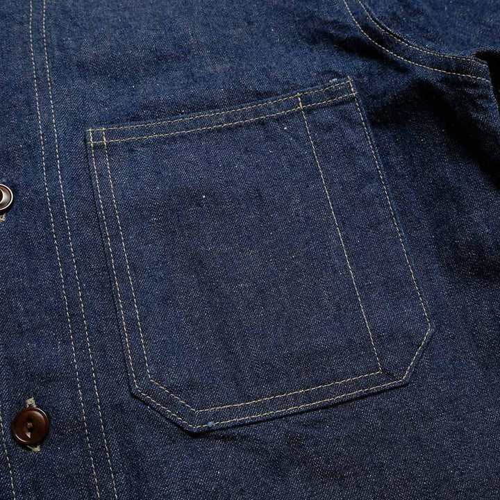 Orgueil - Shawl Collar Denim Work Shirt - OR-5127