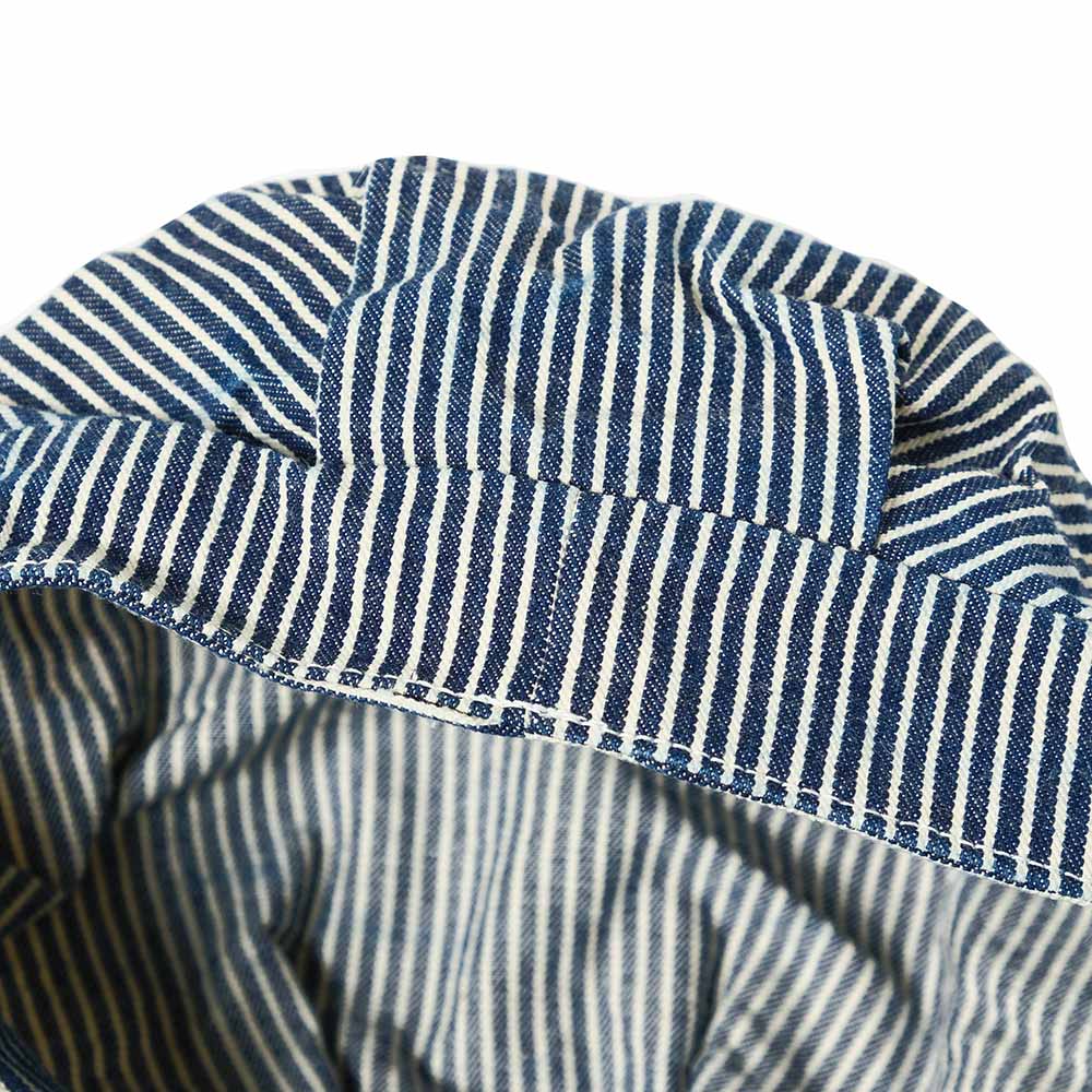 HEADLIGHT - 11oz. HICKORY STRIPE WORK CAP - HD02797