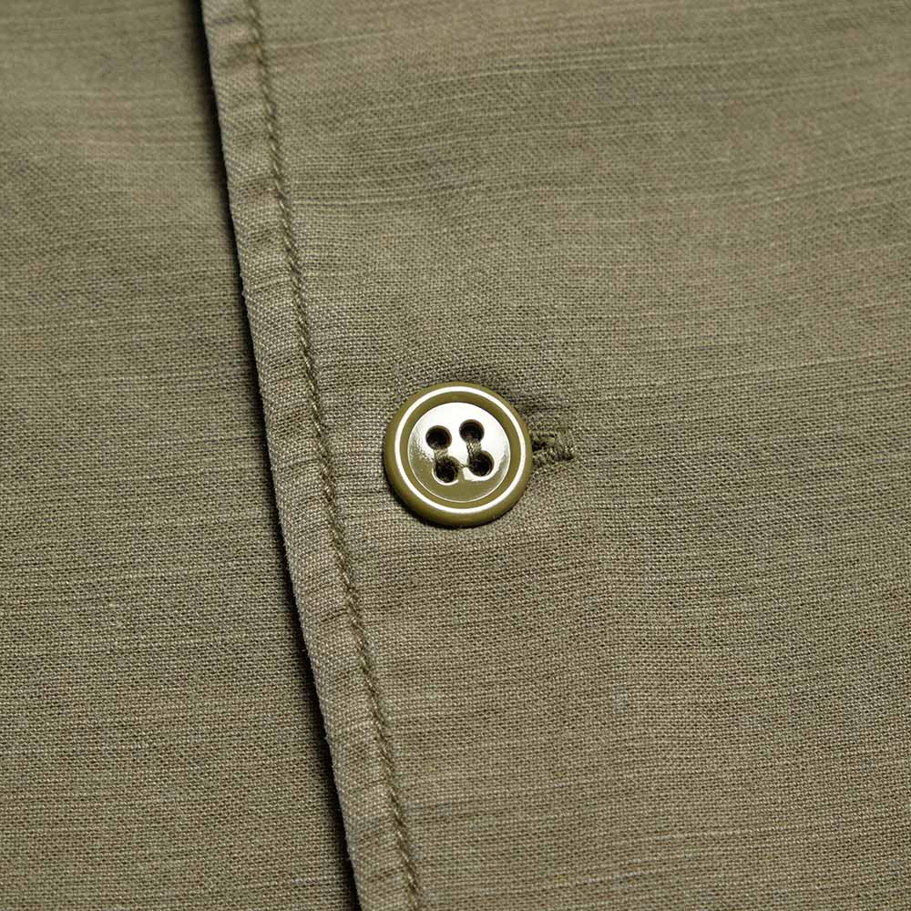 REMI RELIEF - WIDE MILITARY SHIRT - Big Flower Studs -  RN2043SDQ