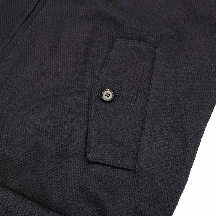 MOMOTARO JEANS - INDIGO SASHIKO WEFT WOOL JACQUARD JACKET - MXOT1314