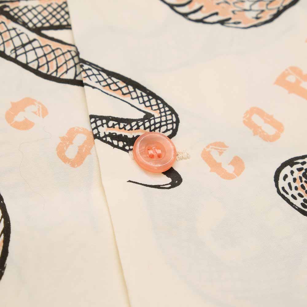 STAR OF HOLLYWOOD × VINCE RAY - HIGH DENSITY RAYON OPEN SHIRT - KING COBRA - SH29487